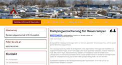 Desktop Screenshot of campingversicherung24.com