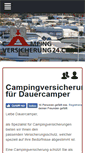 Mobile Screenshot of campingversicherung24.com