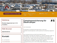 Tablet Screenshot of campingversicherung24.com